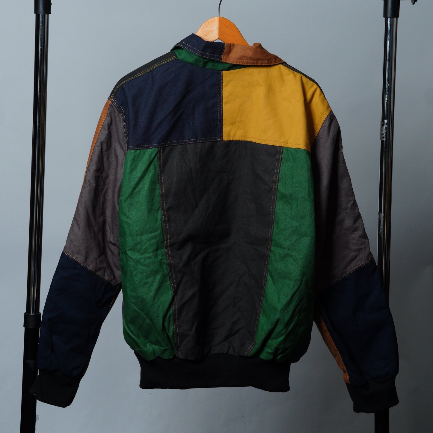 Workwear Colorblock Patch Pocket Jacket Size M