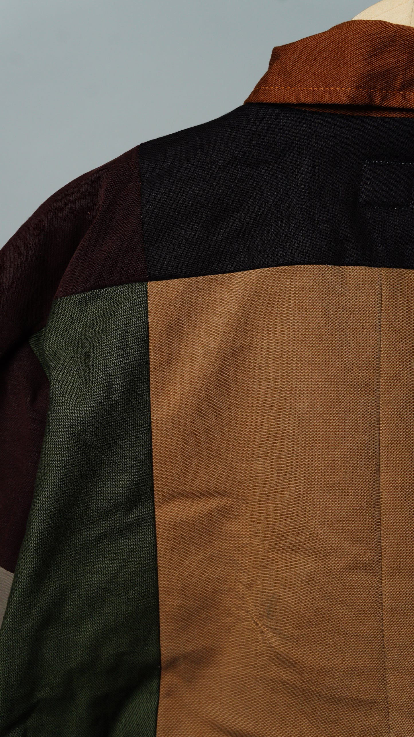 Upcycled Patchwork Jacket Size S