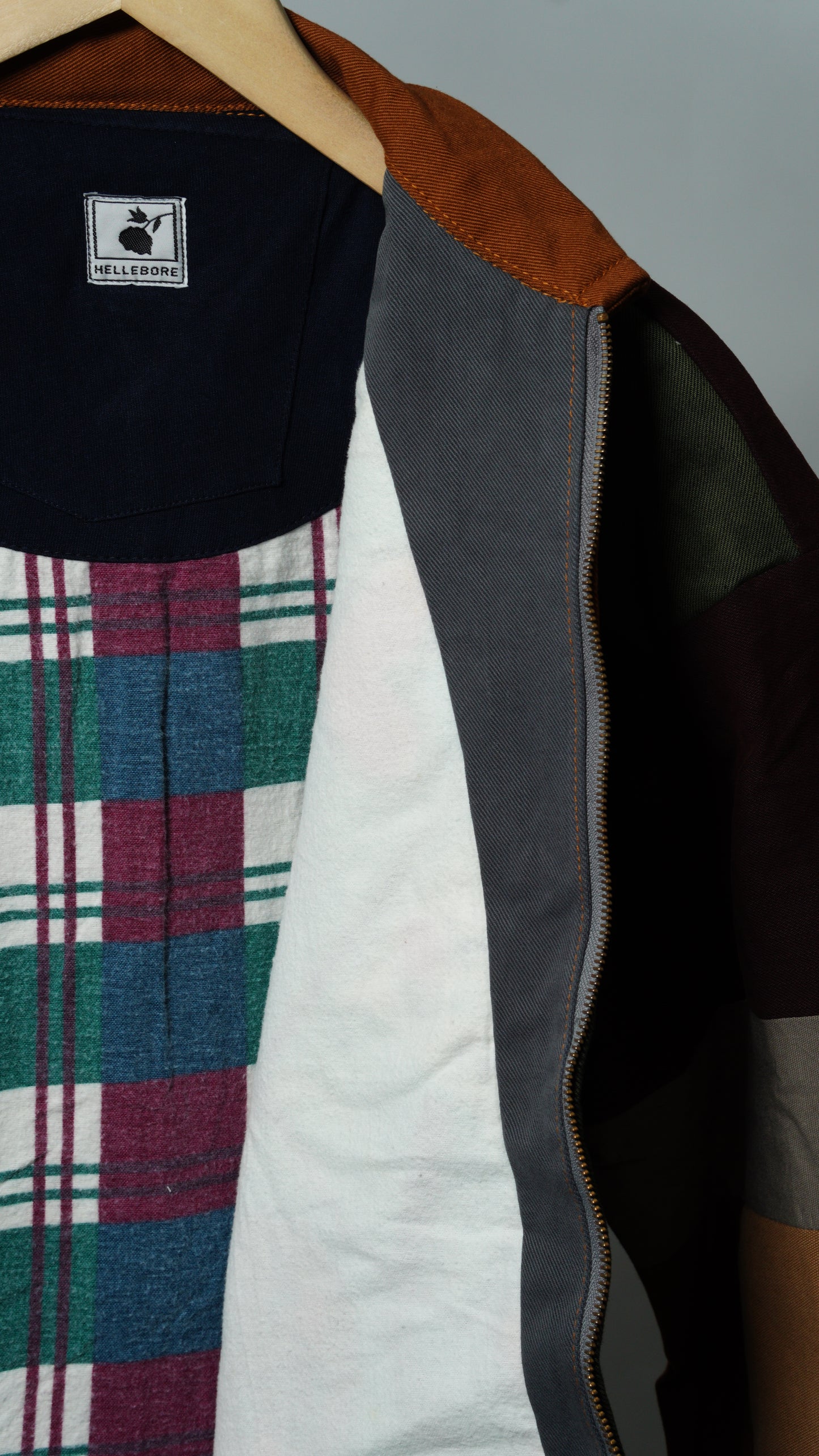 Upcycled Patchwork Jacket Size S