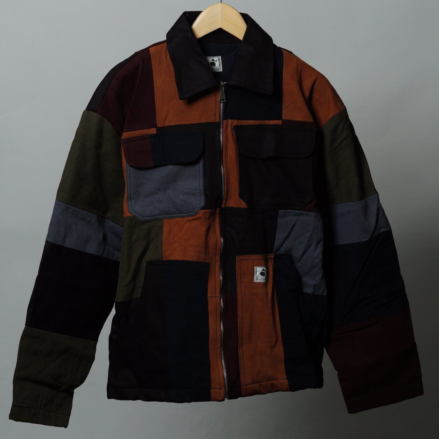 Upcycled Patchwork Jacket Size M