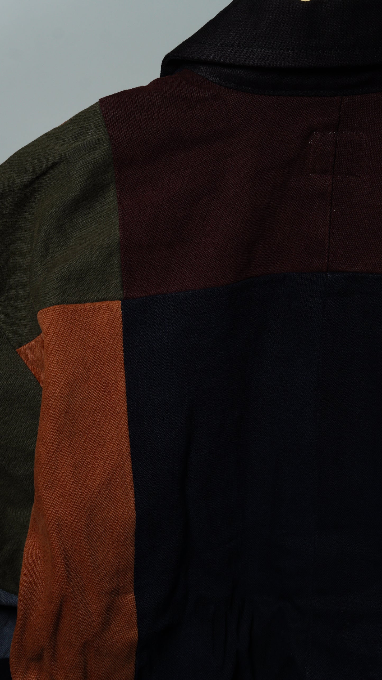 Upcycled Patchwork Jacket Size M