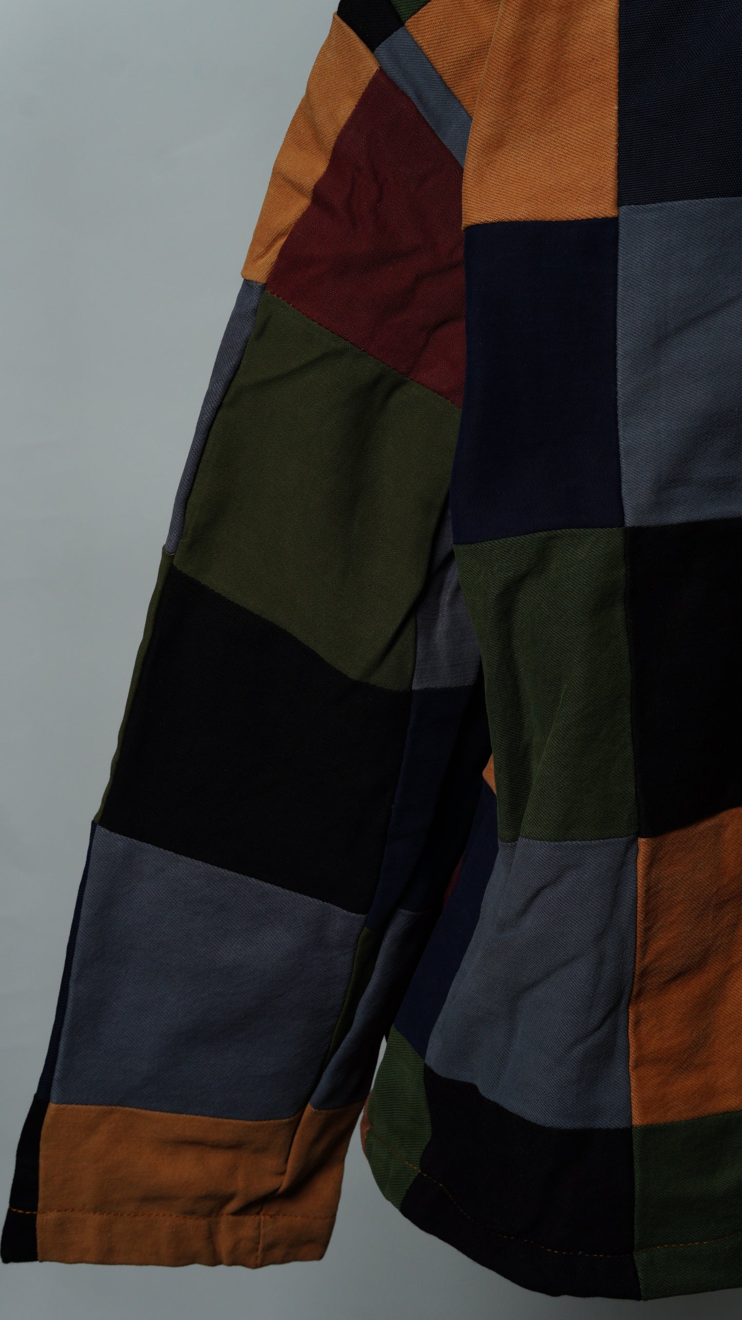 Upcycled Patchwork Jacket Size M