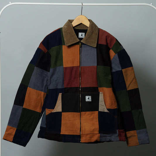 Upcycled Patchwork Jacket Size L