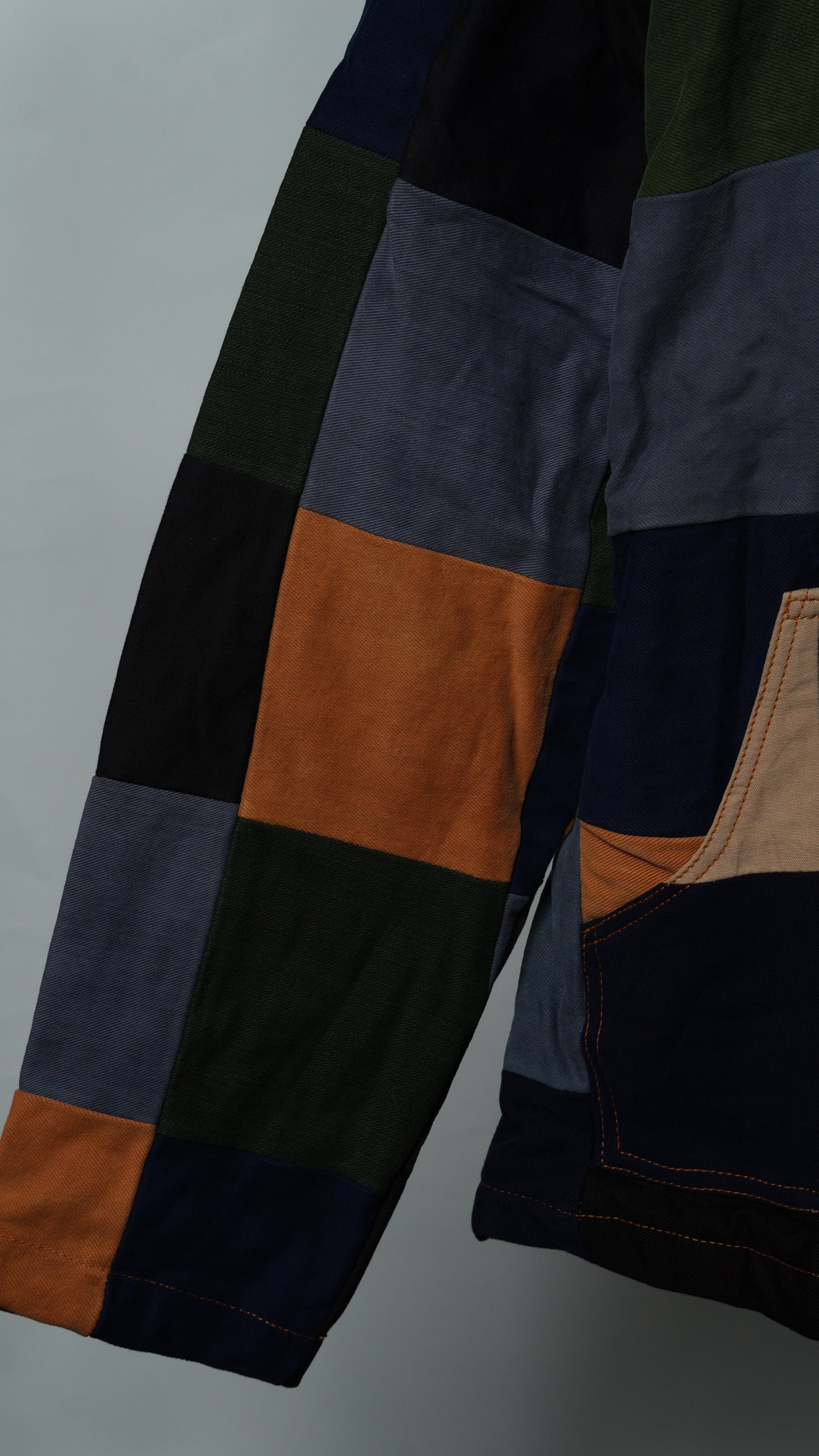 Upcycled Patchwork Jacket Size L