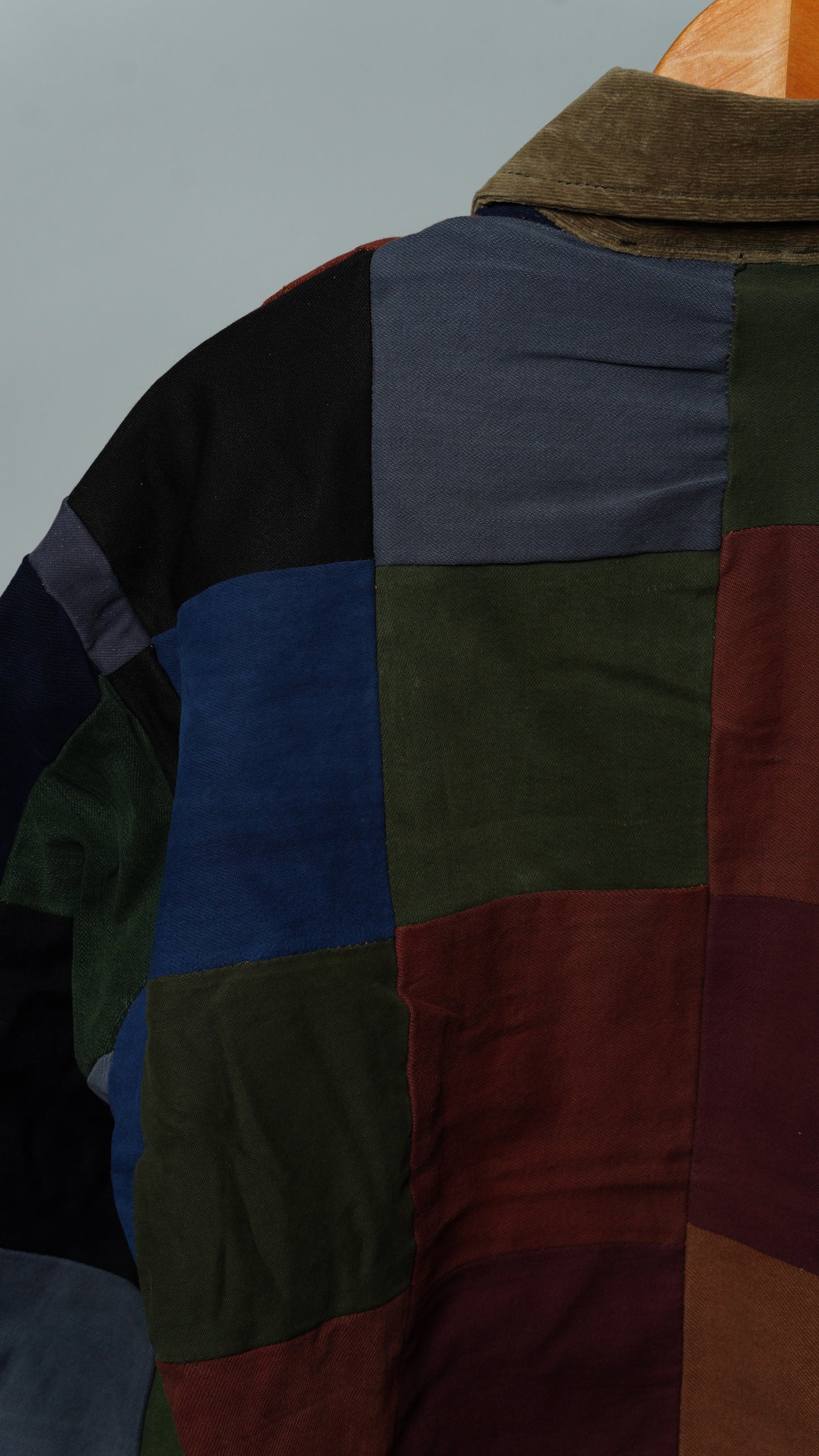 Upcycled Patchwork Jacket Size L