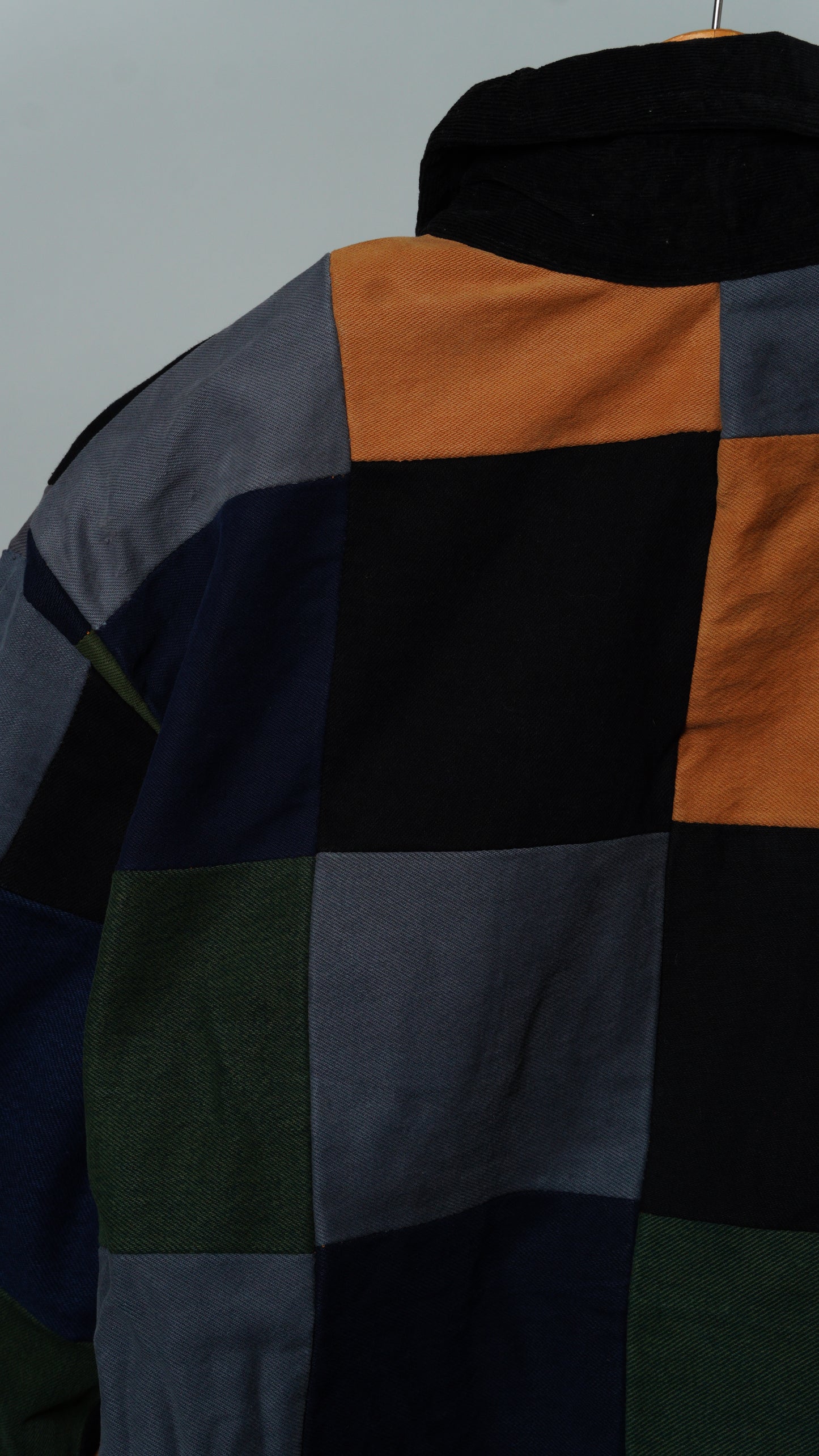 Upcycled Patchwork Jacket Size S