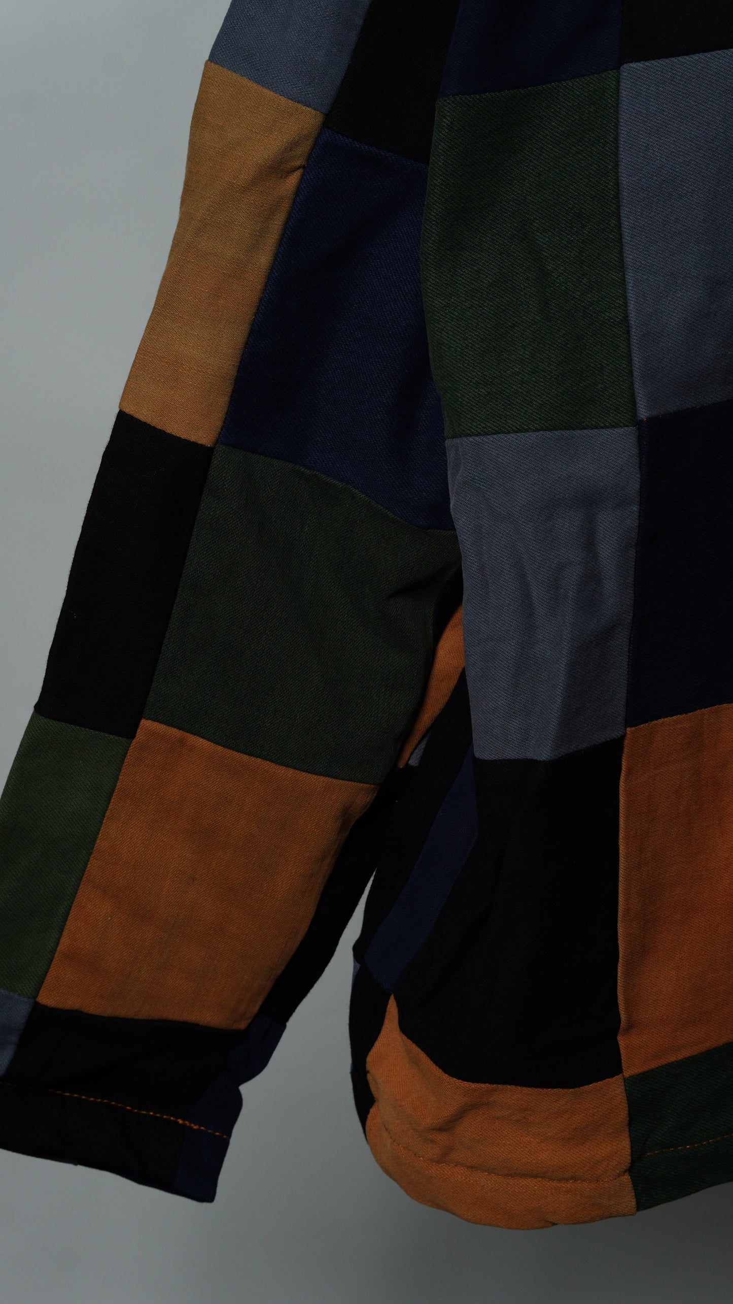 Upcycled Patchwork Jacket Size S