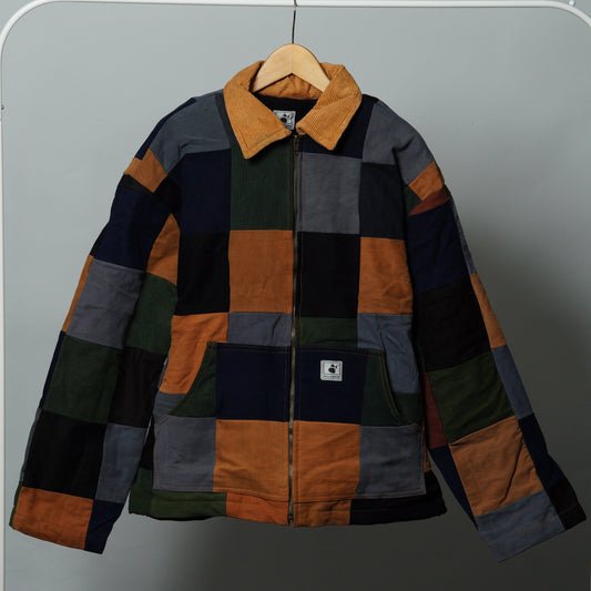Upcycled Patchwork Jacket Size M