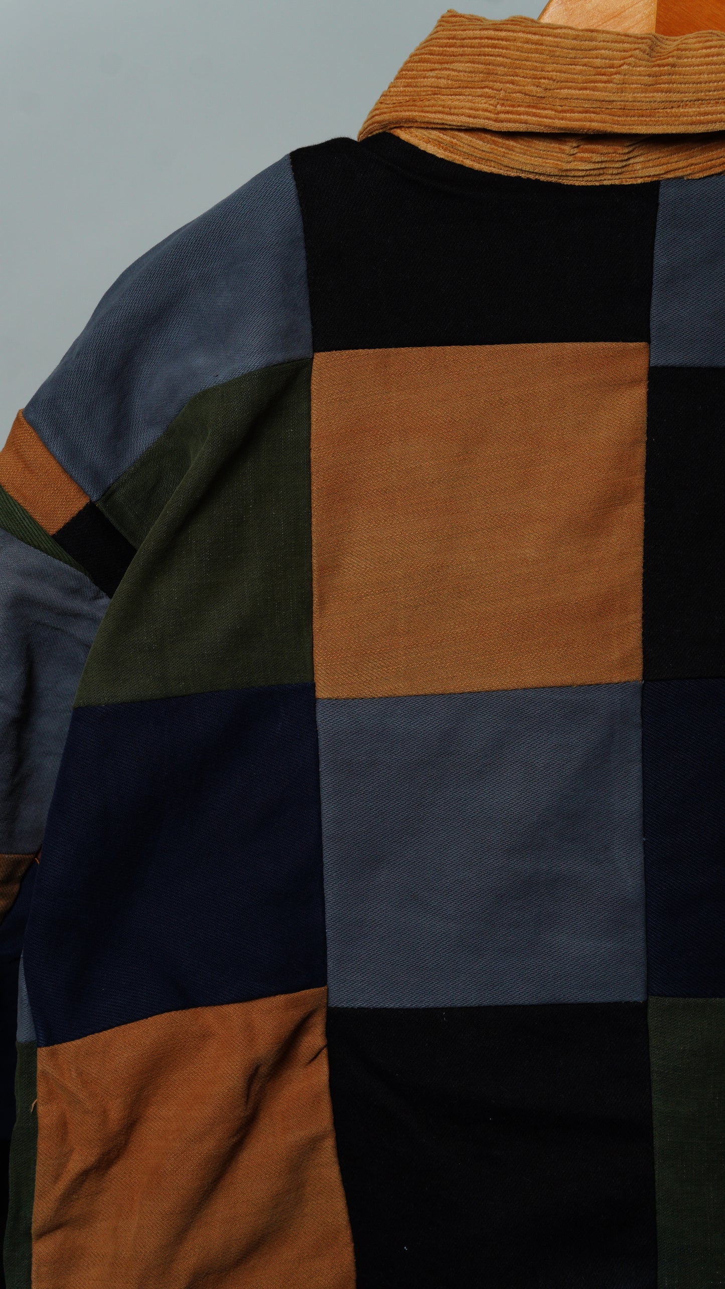 Upcycled Patchwork Jacket Size M