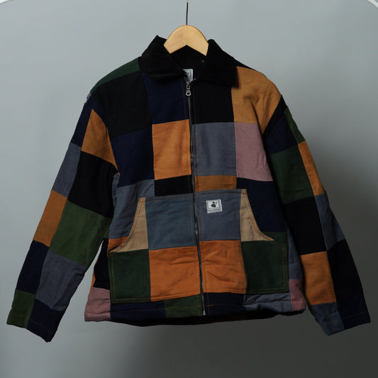 Upcycled Patchwork Jacket Size S