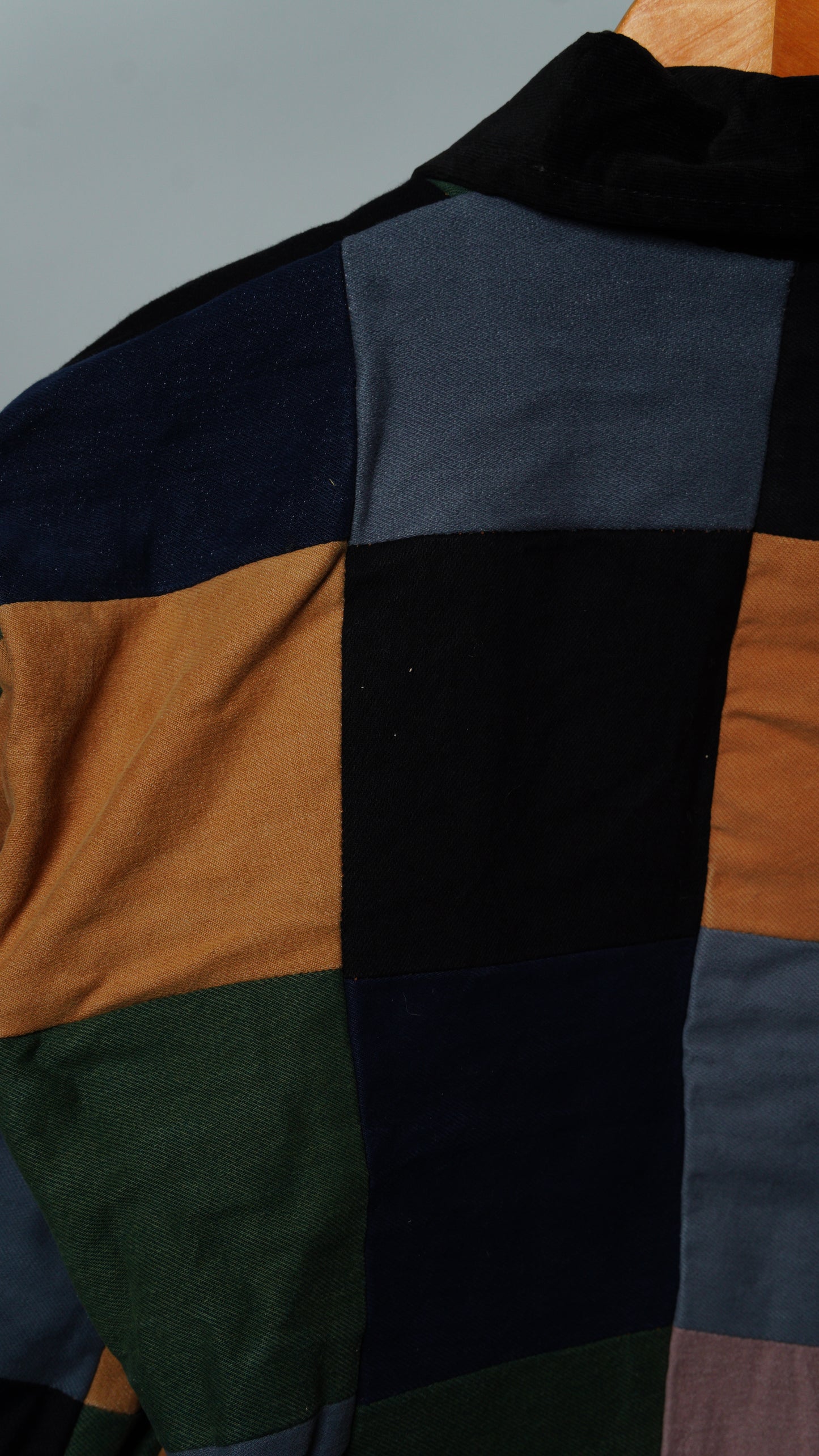 Upcycled Patchwork Jacket Size S