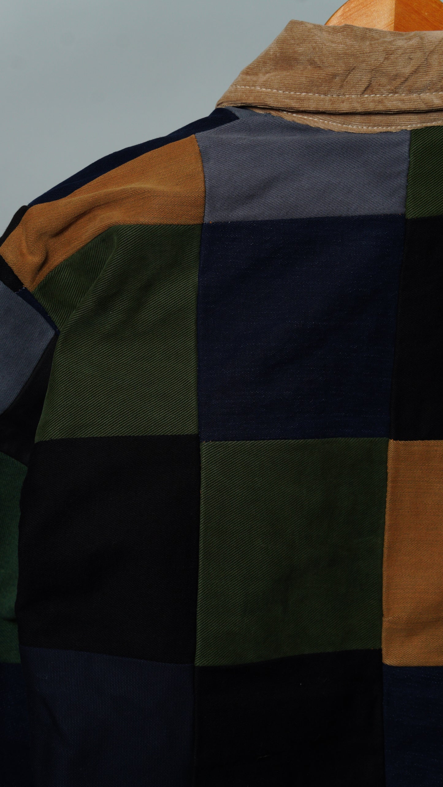 Upcycled Patchwork Jacket Size S