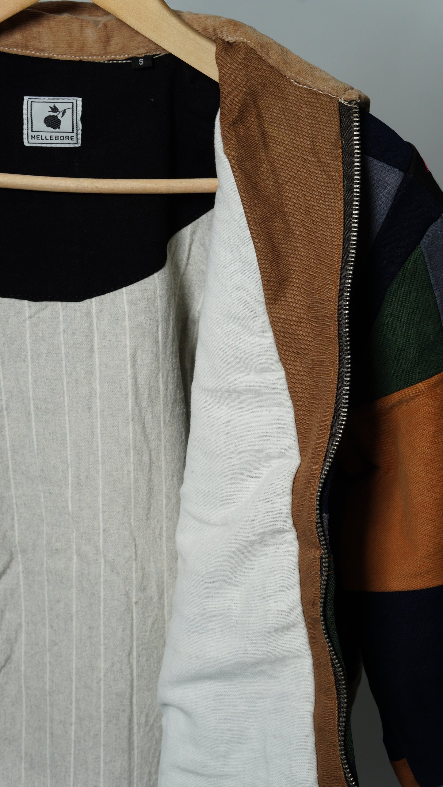 Upcycled Patchwork Jacket Size S