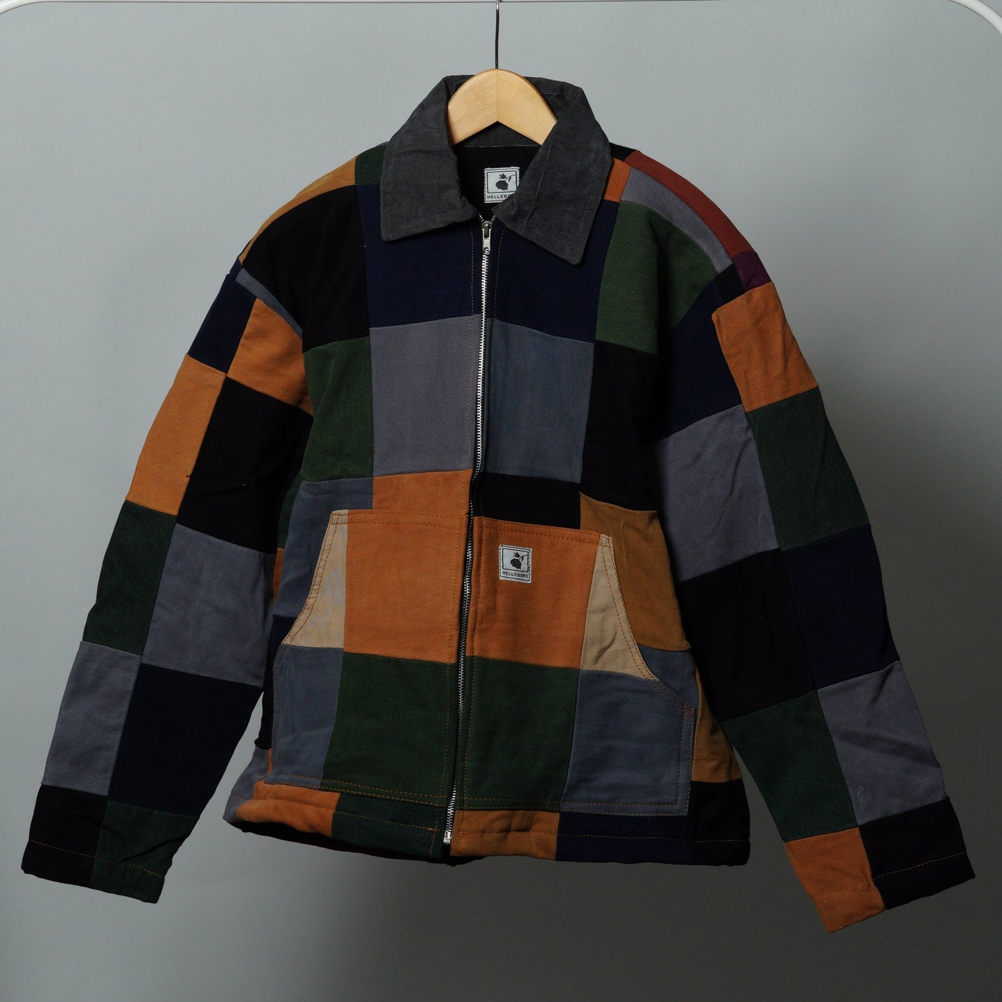 Upcycled Patchwork Jacket Size S