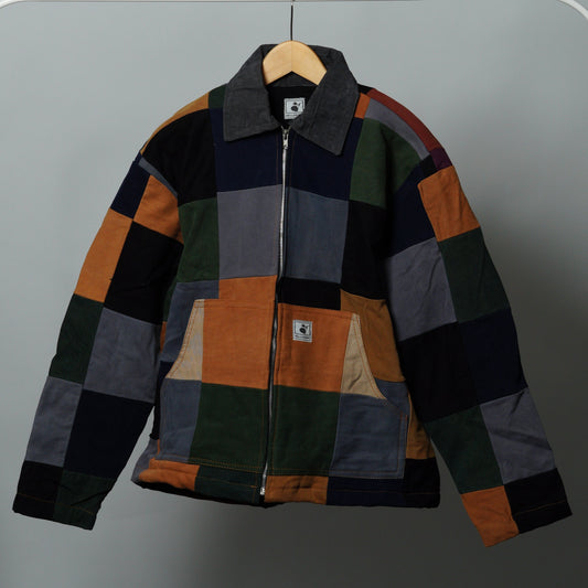 Upcycled Patchwork Jacket Size S