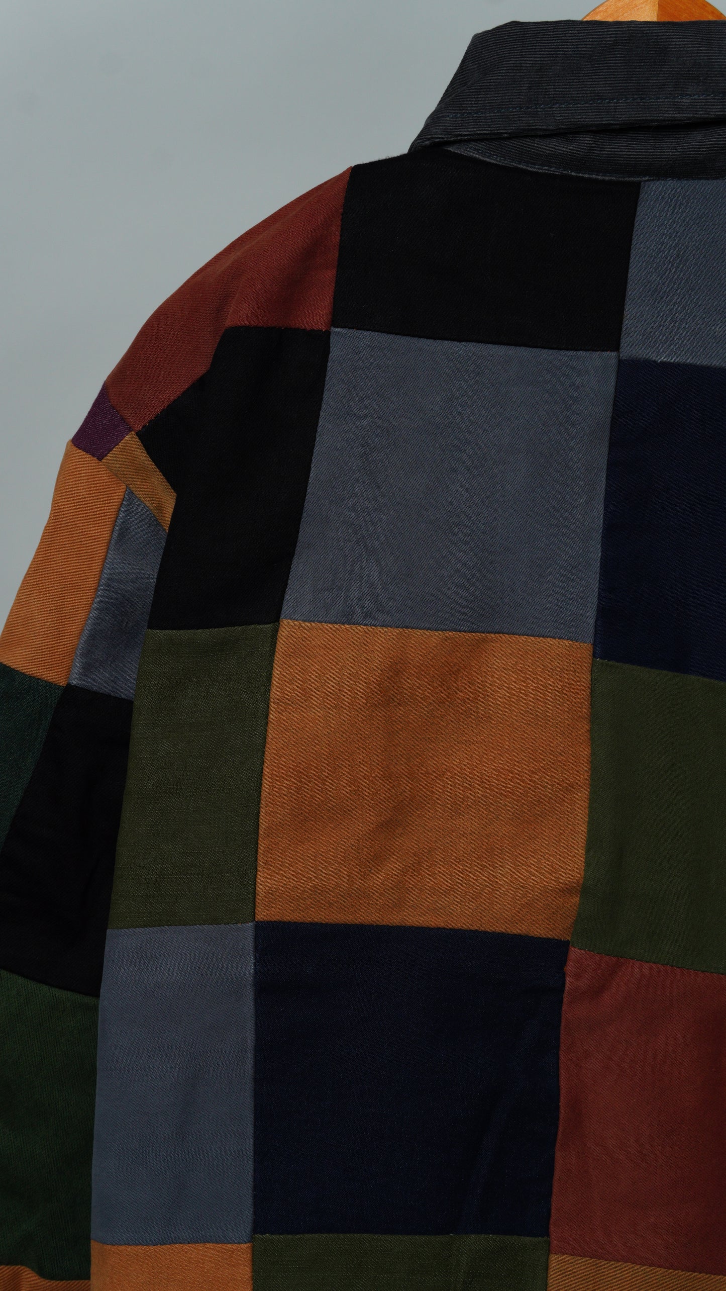 Upcycled Patchwork Jacket Size S