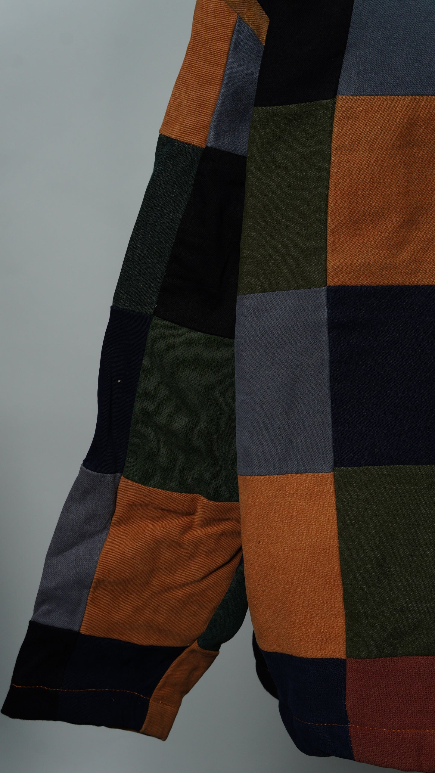 Upcycled Patchwork Jacket Size S