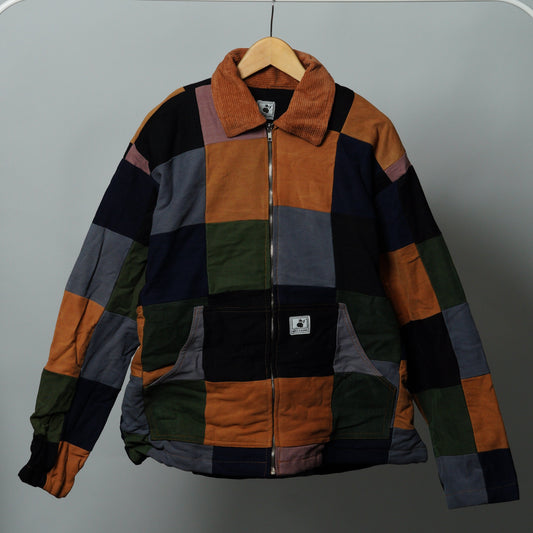 Upcycled Patchwork Jacket Size M