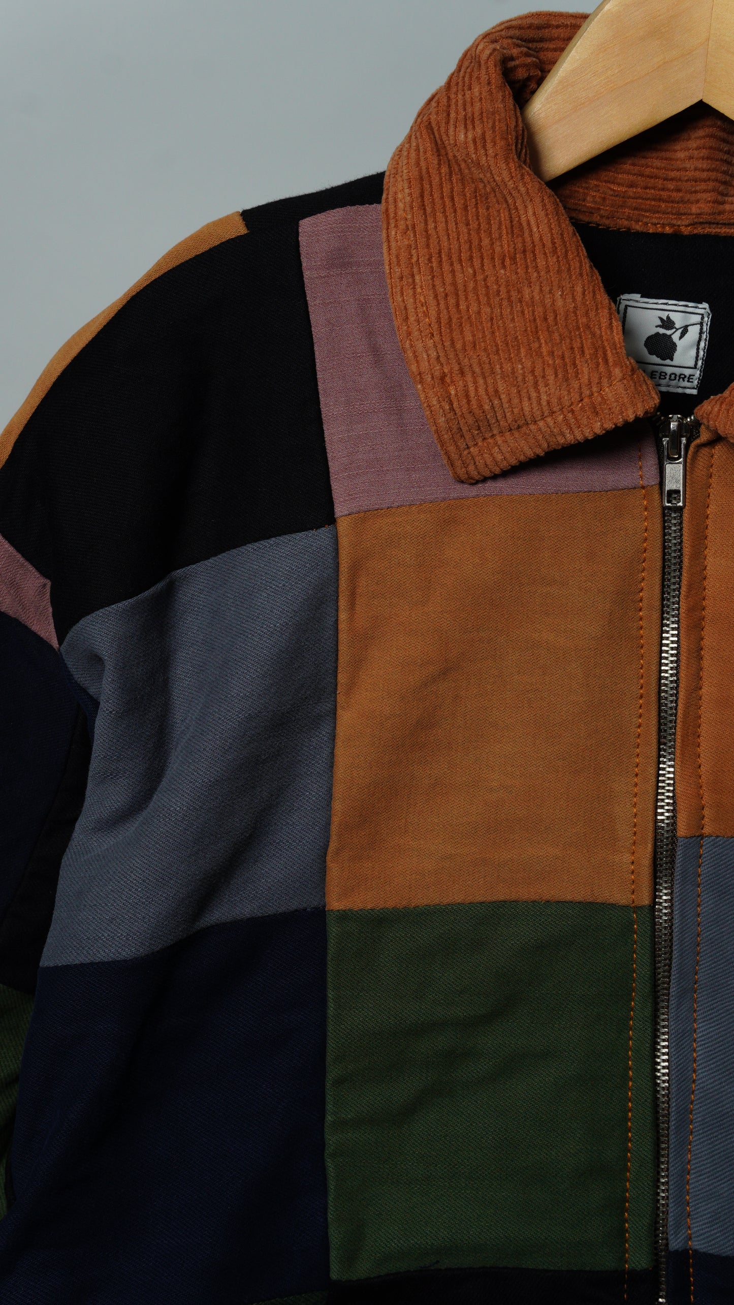 Upcycled Patchwork Jacket Size M