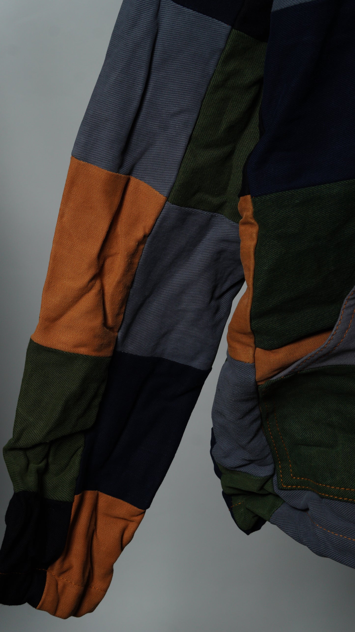 Upcycled Patchwork Jacket Size M