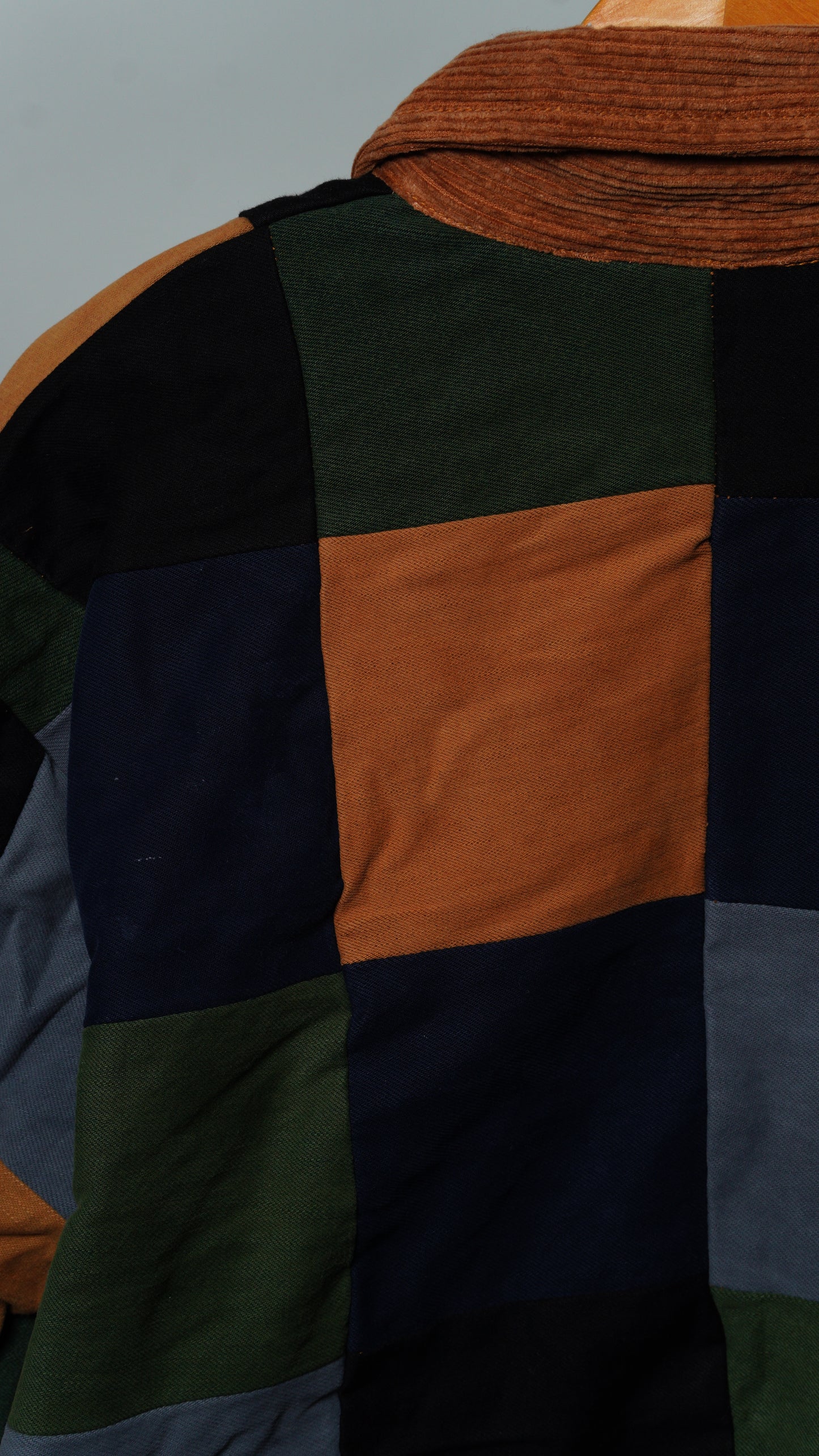 Upcycled Patchwork Jacket Size M