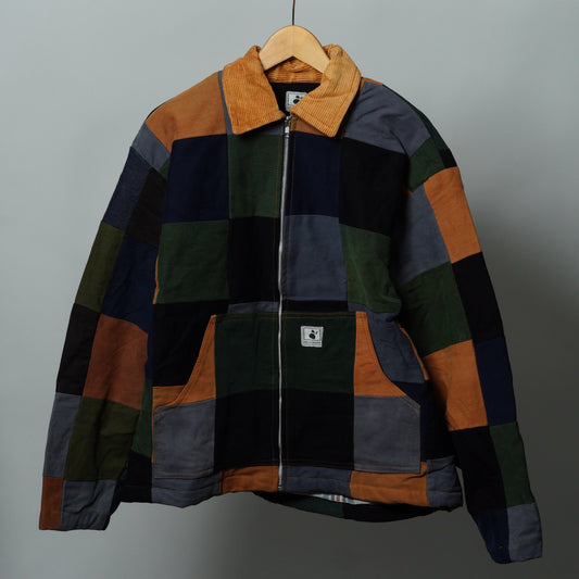 Upcycled Patchwork Jacket Size M