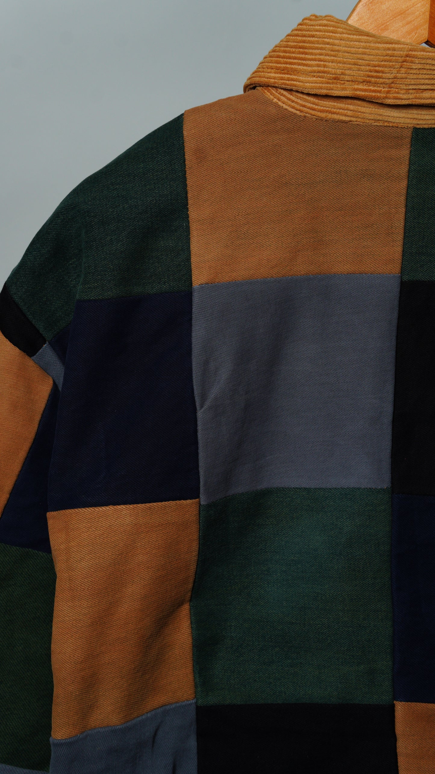 Upcycled Patchwork Jacket Size M