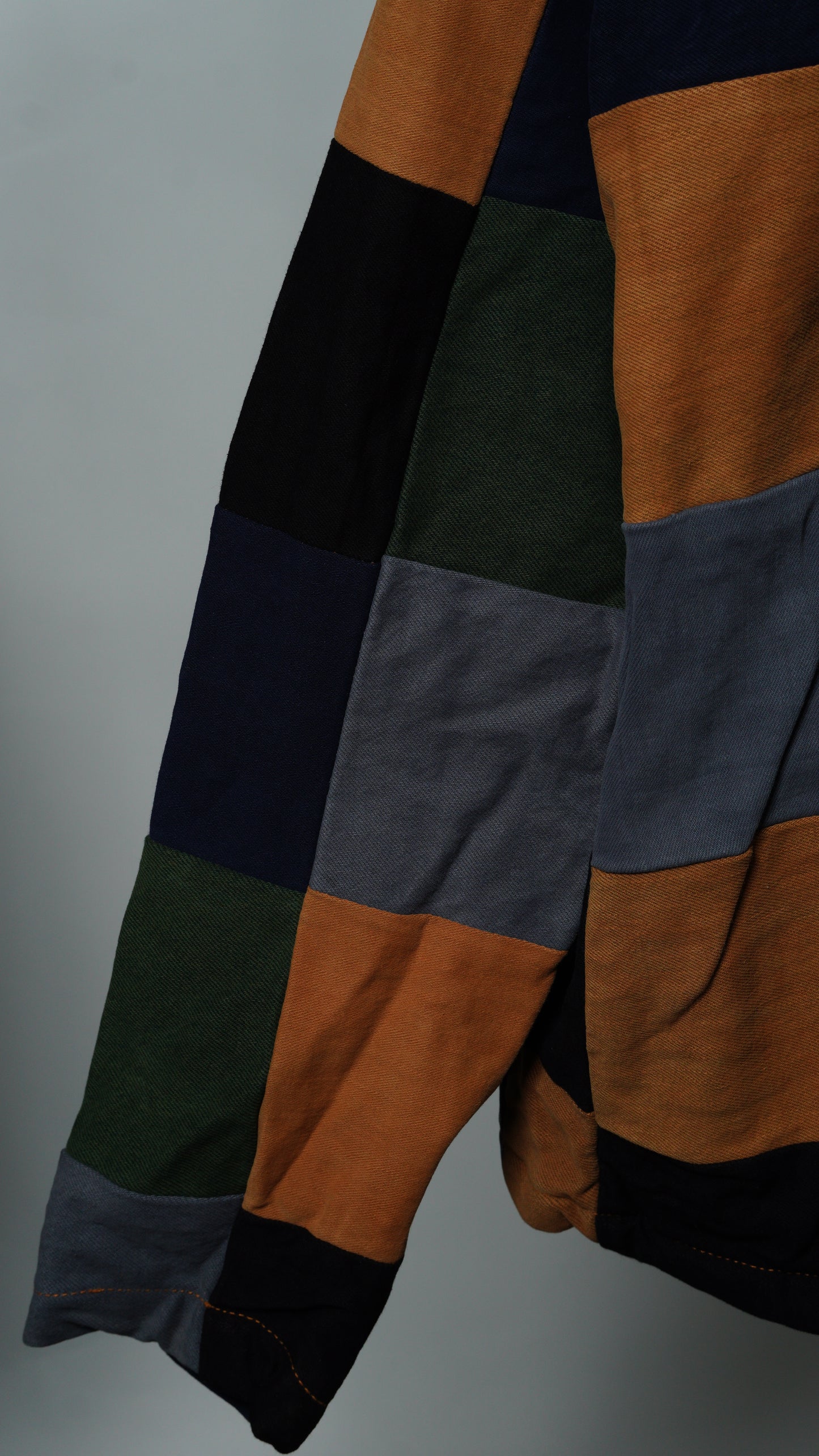 Upcycled Patchwork Jacket Size M