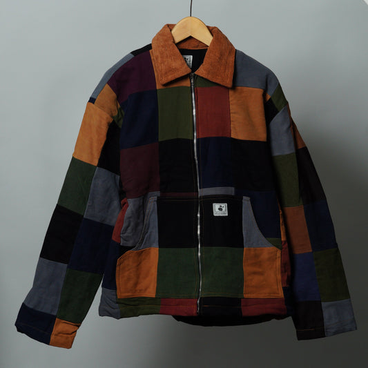 Upcycled Patchwork Jacket Size M