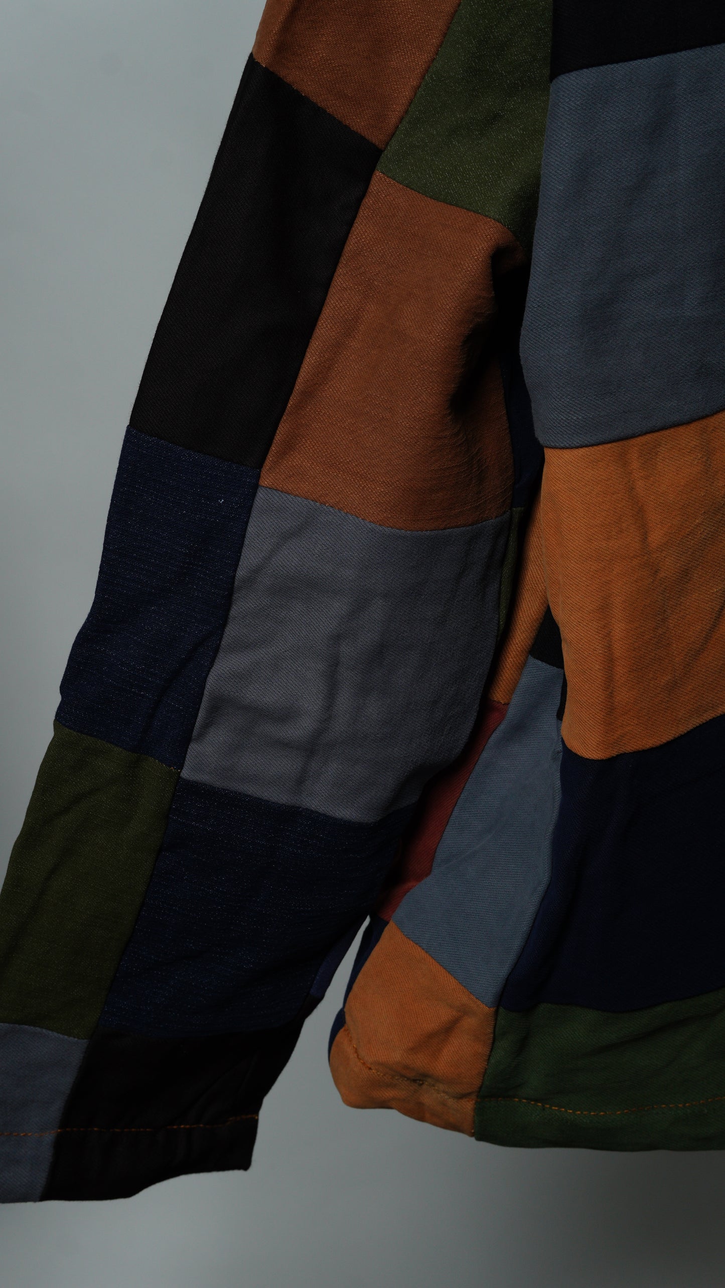 Upcycled Patchwork Jacket Size M