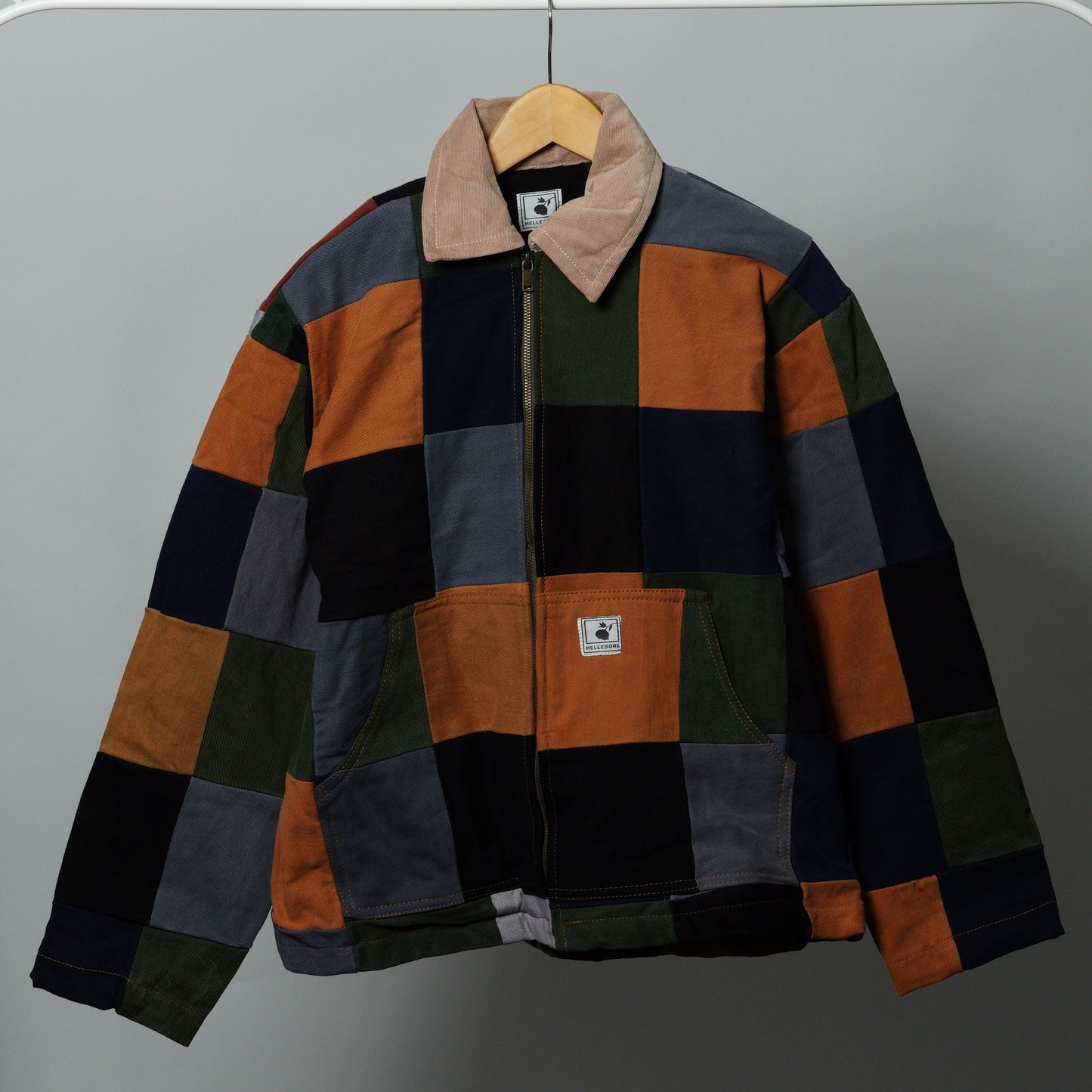 Upcycled Patchwork Jacket Size S