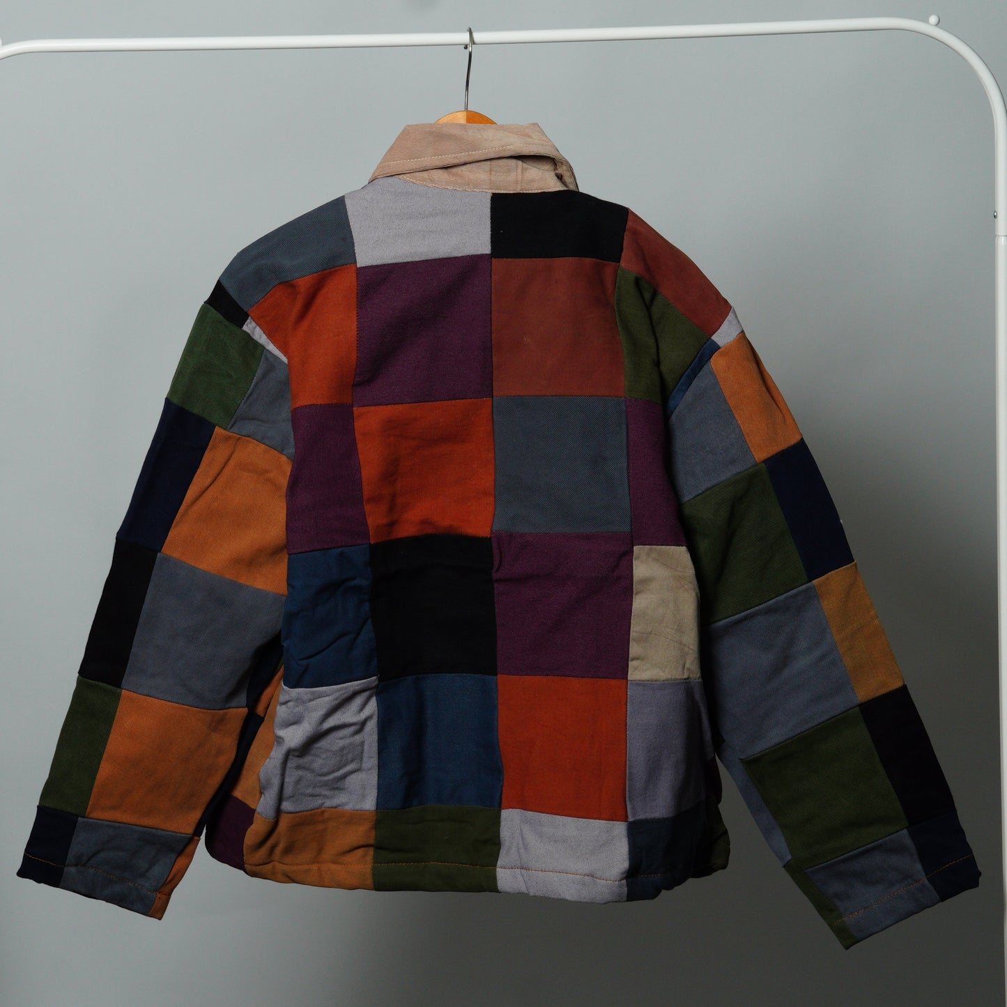 Upcycled Patchwork Jacket Size S