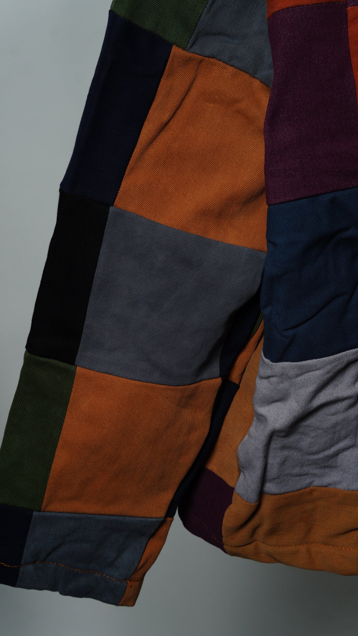 Upcycled Patchwork Jacket Size S