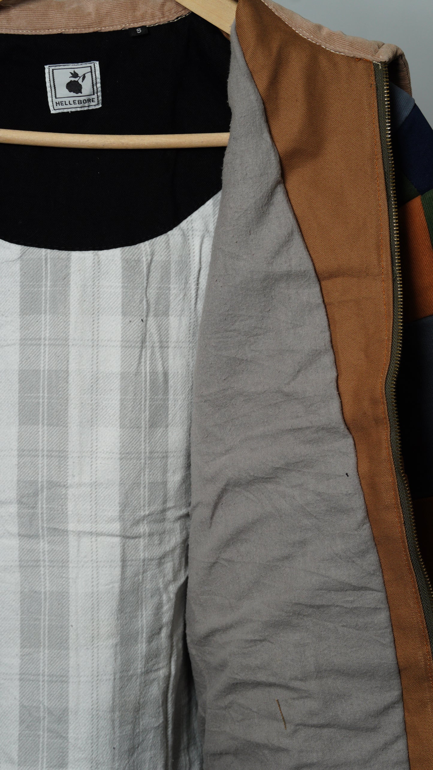 Upcycled Patchwork Jacket Size S