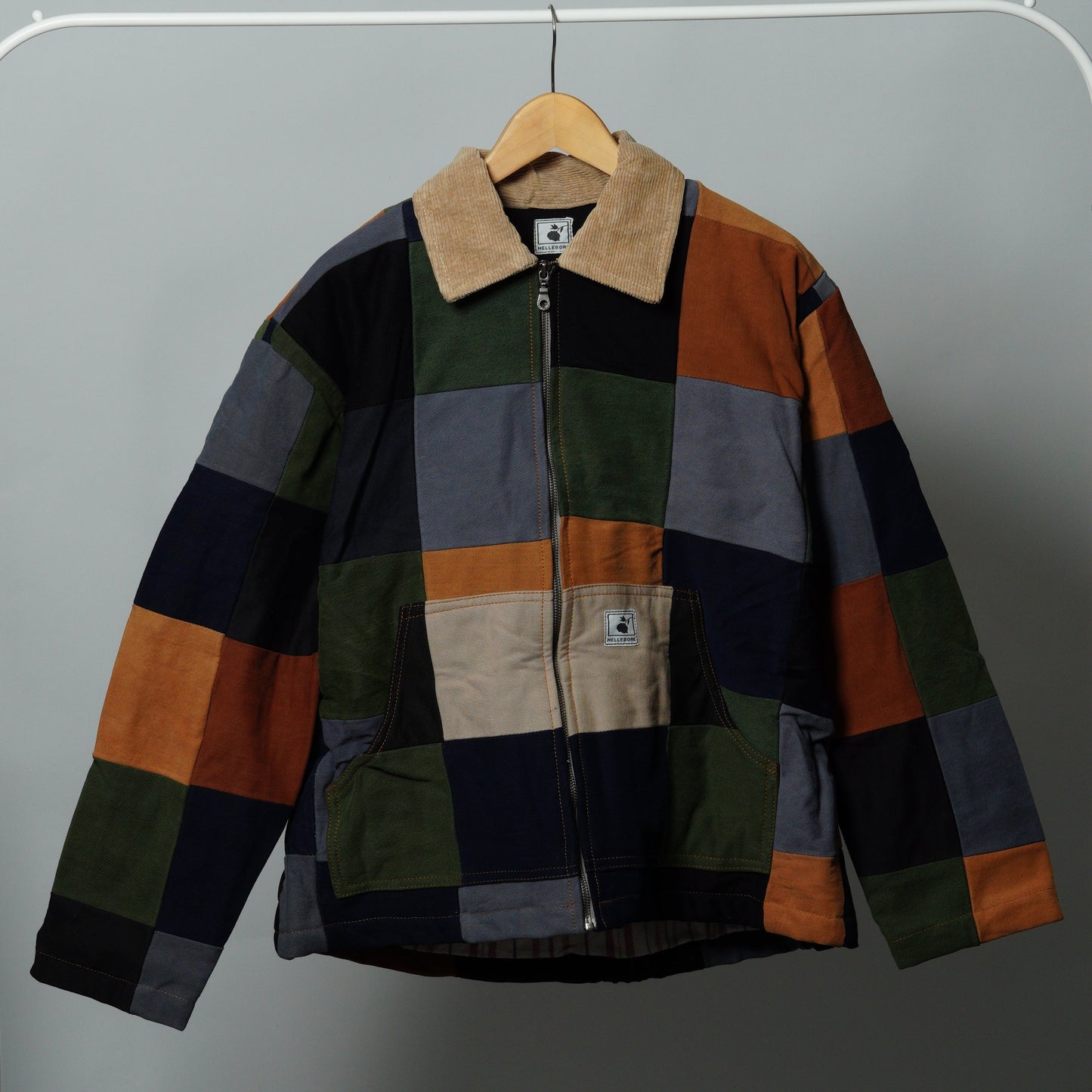 Upcycled Patchwork Jacket Size M