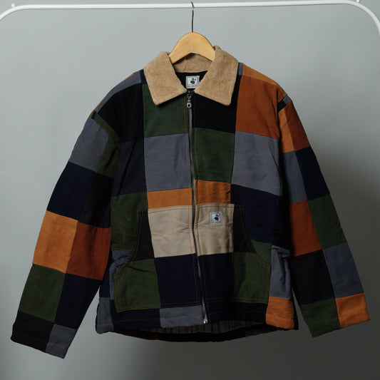 Upcycled Patchwork Jacket Size M