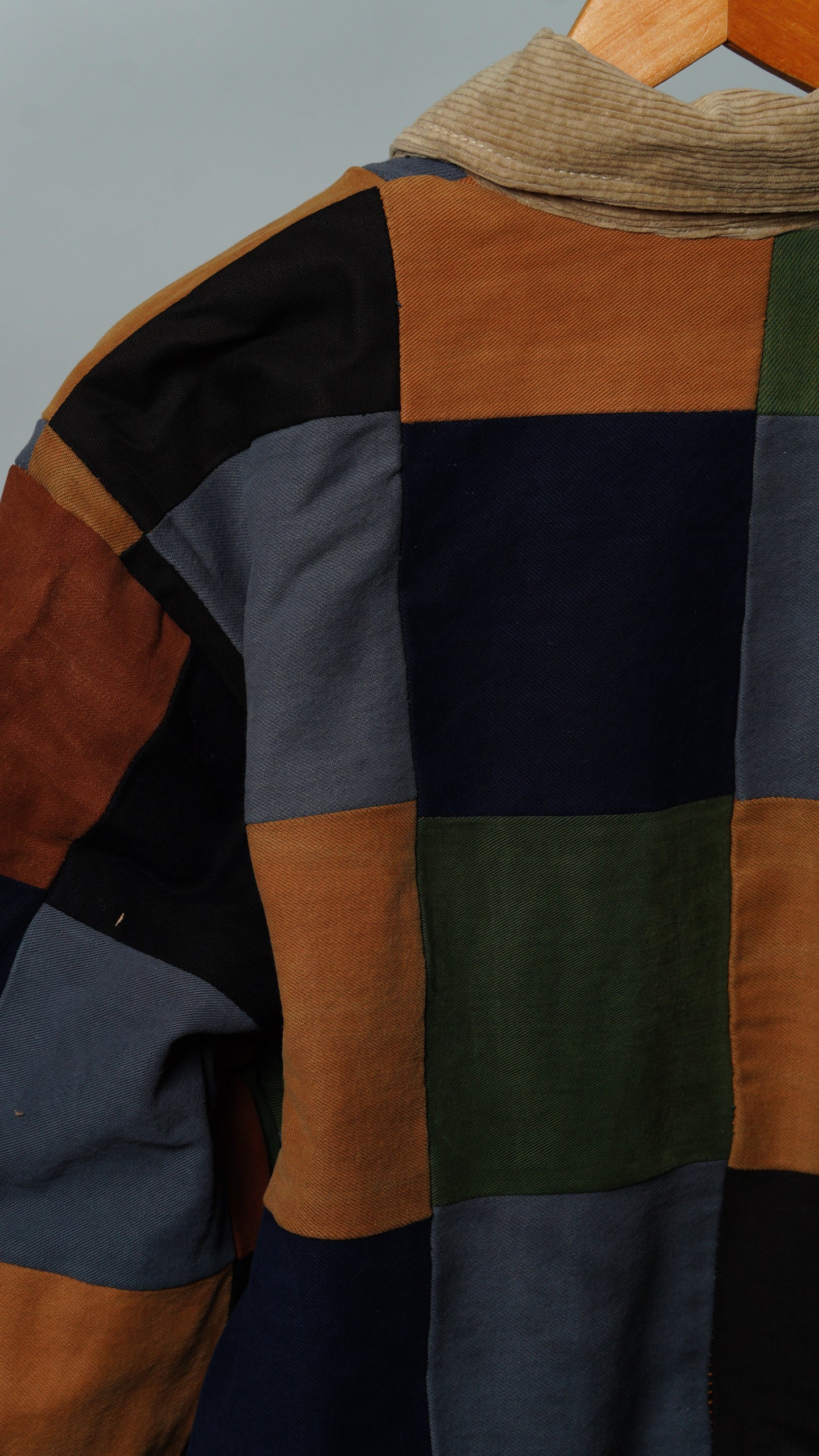 Upcycled Patchwork Jacket Size M