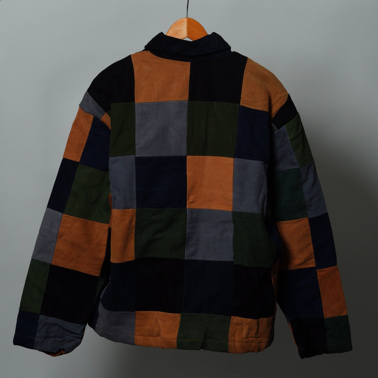 Upcycled Patchwork Jacket Size XL