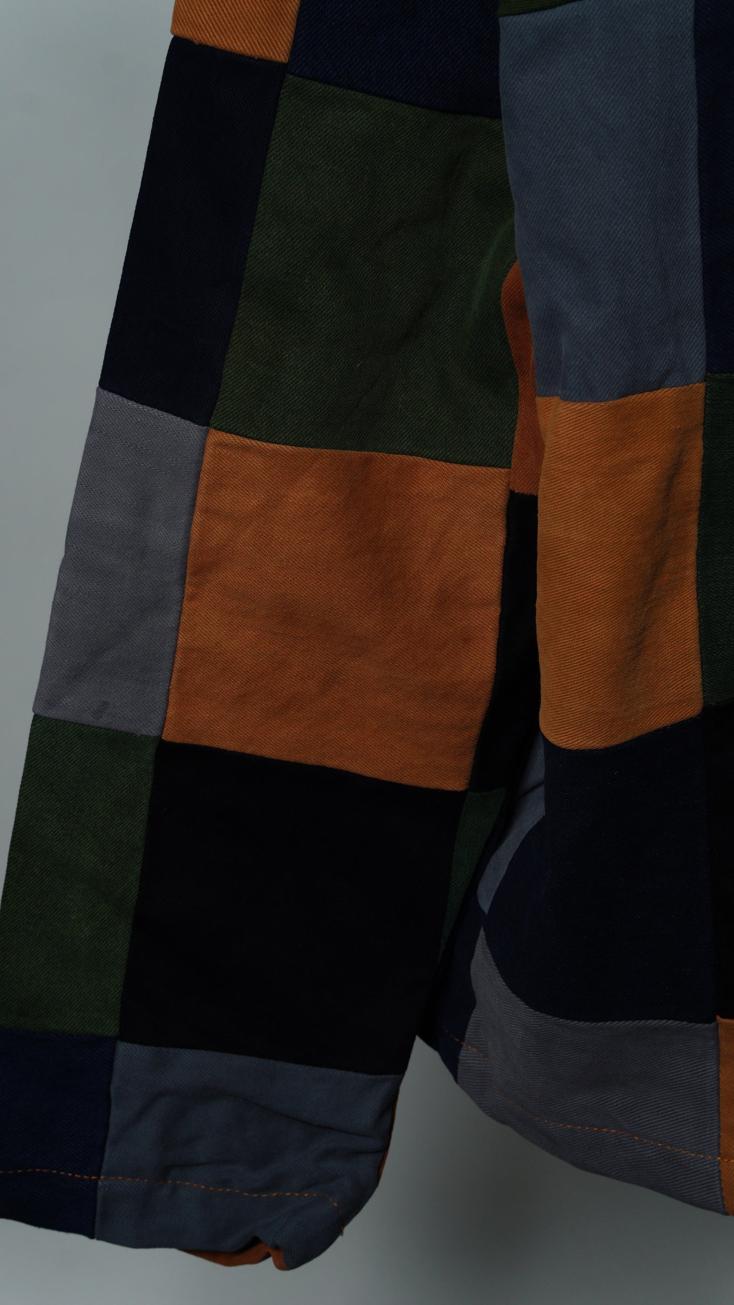 Upcycled Patchwork Jacket Size XL