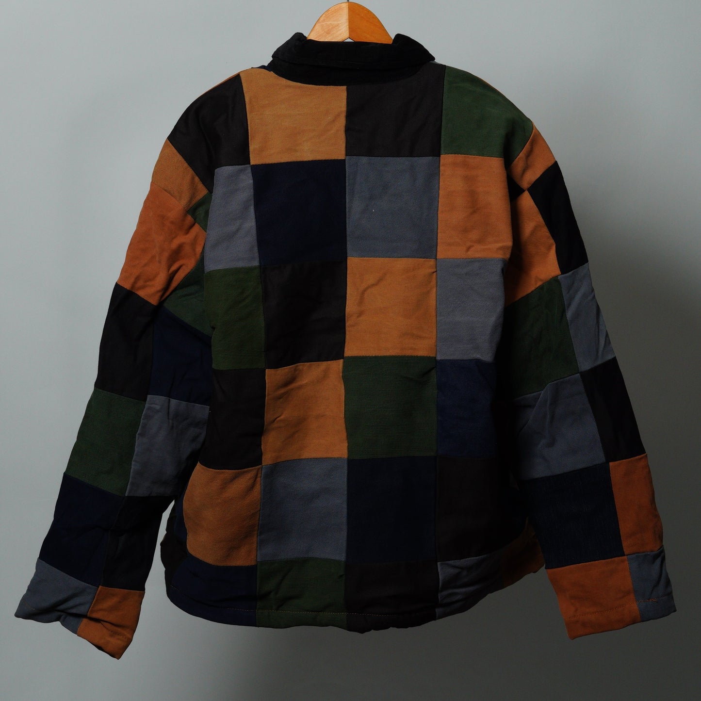 Upcycled Patchwork Jacket Size XL
