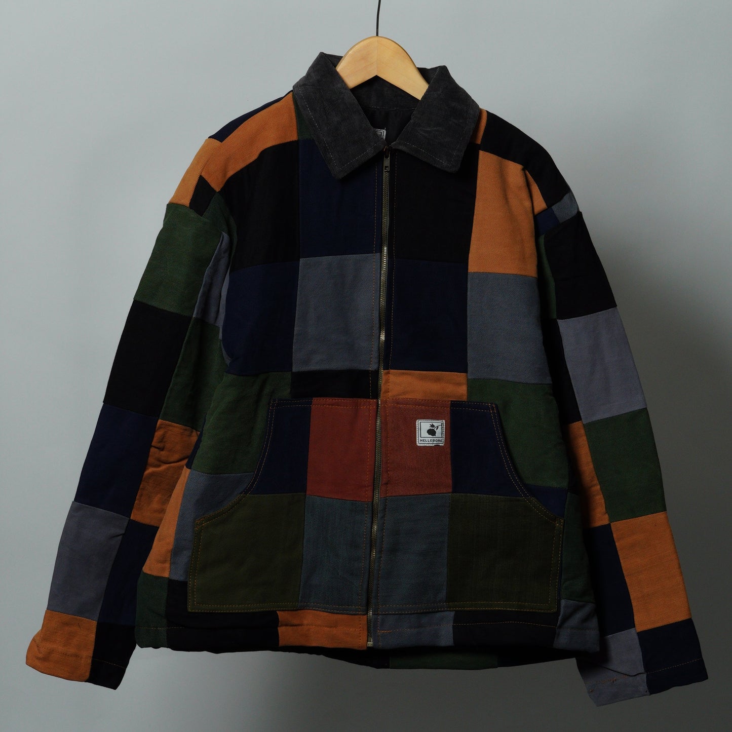 Upcycled Patchwork Jacket Size M