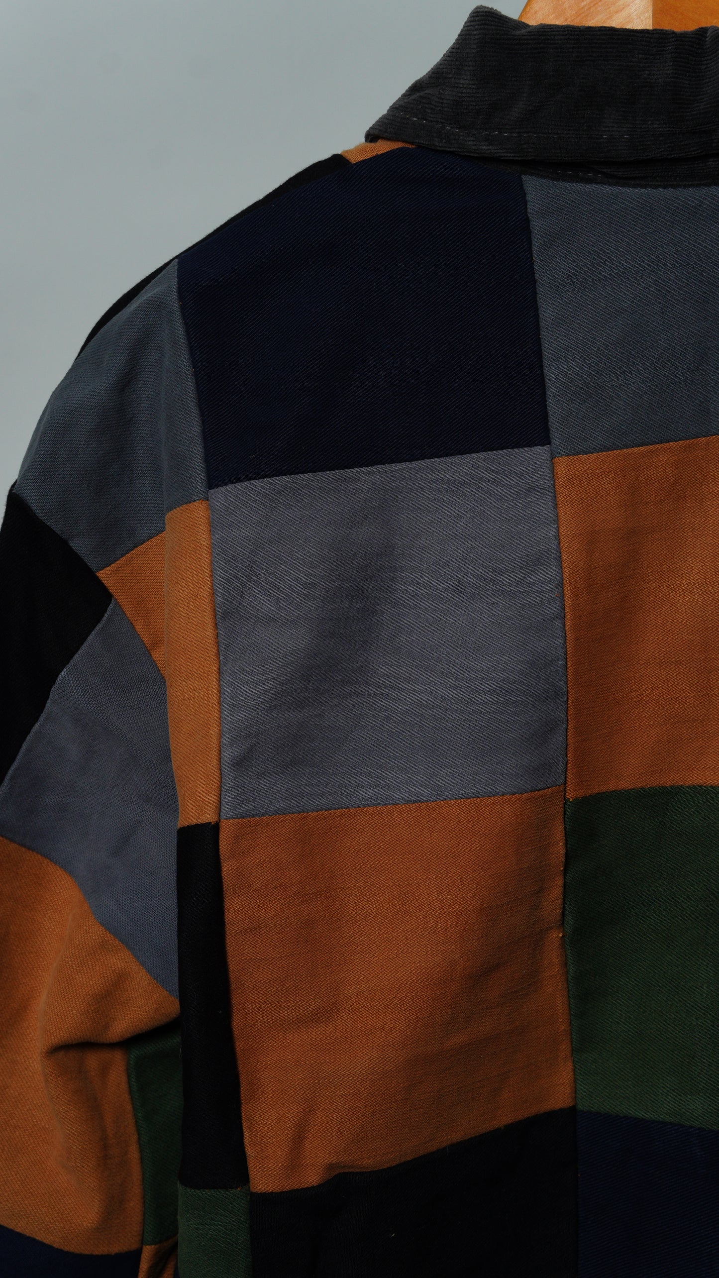 Upcycled Patchwork Jacket Size M