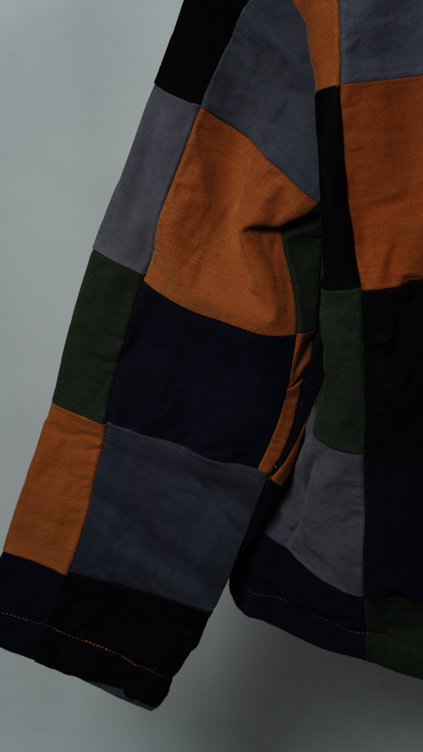 Upcycled Patchwork Jacket Size M