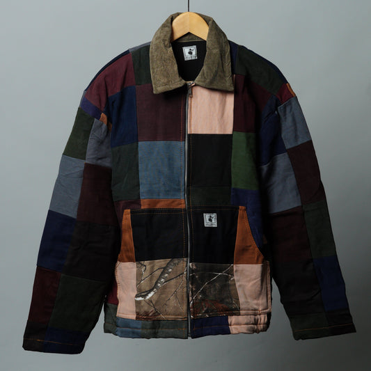 Upcycled Patchwork Jacket Size M