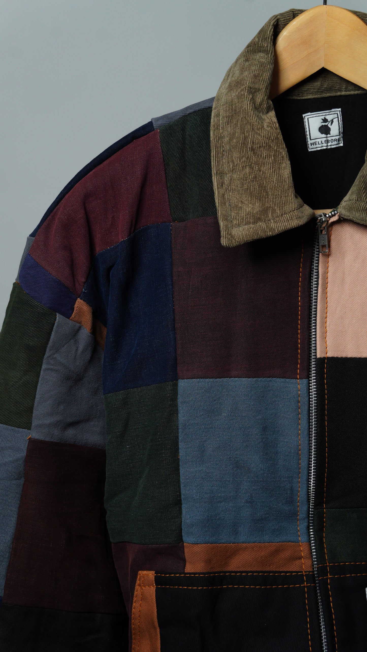 Upcycled Patchwork Jacket Size M