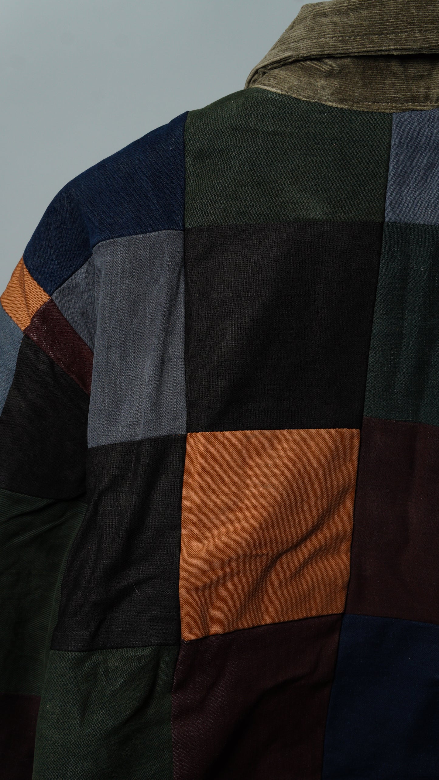 Upcycled Patchwork Jacket Size M