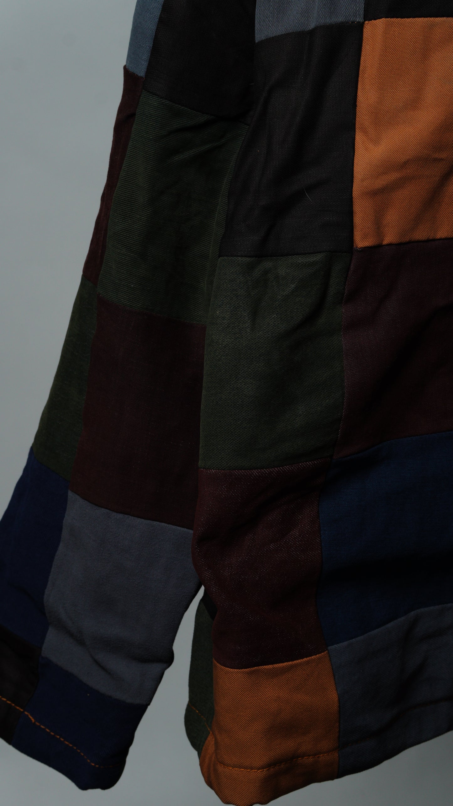 Upcycled Patchwork Jacket Size M