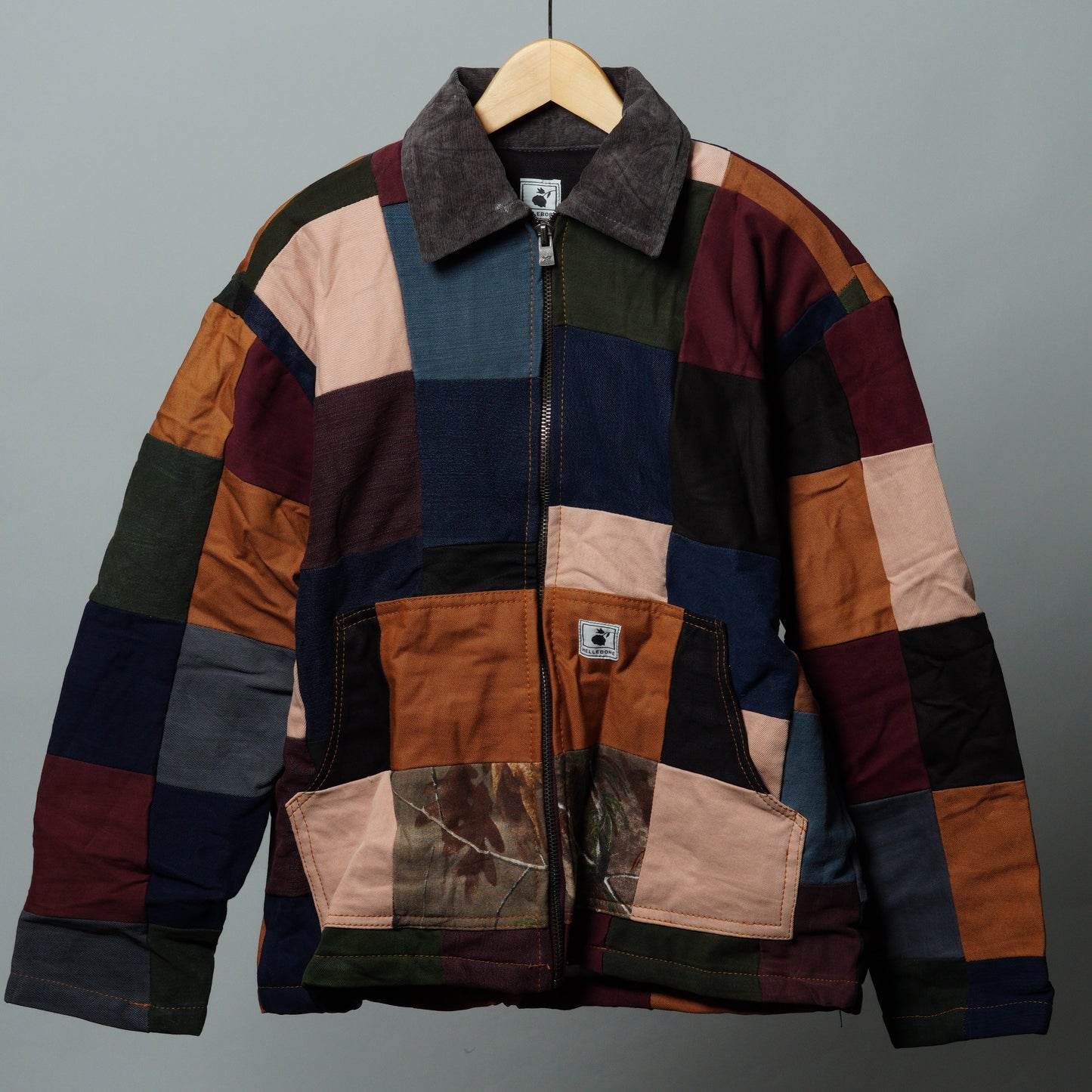 Upcycled Patchwork Jacket Size M