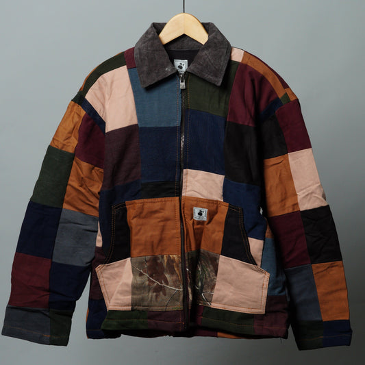 Upcycled Patchwork Jacket Size M