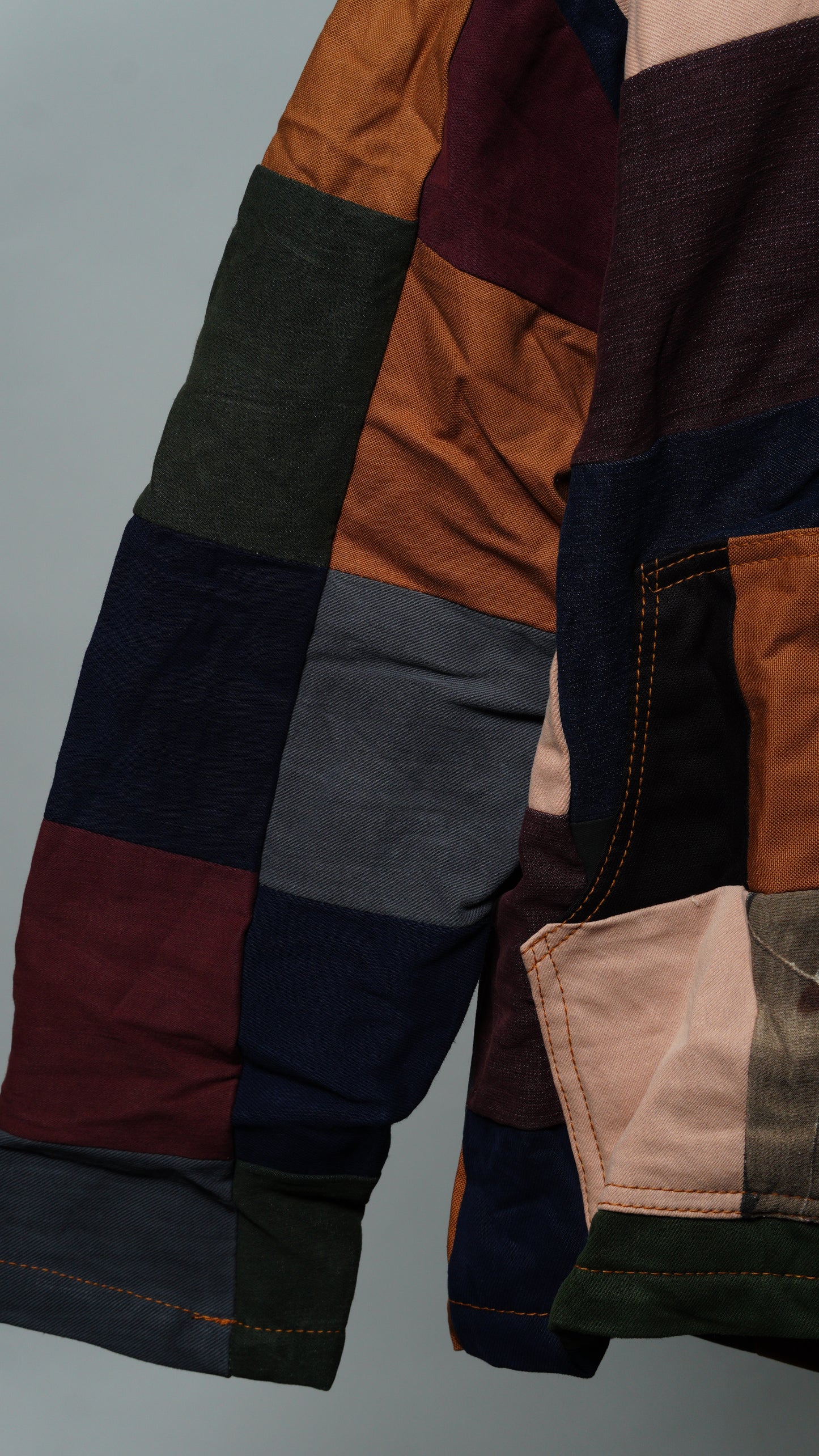 Upcycled Patchwork Jacket Size M